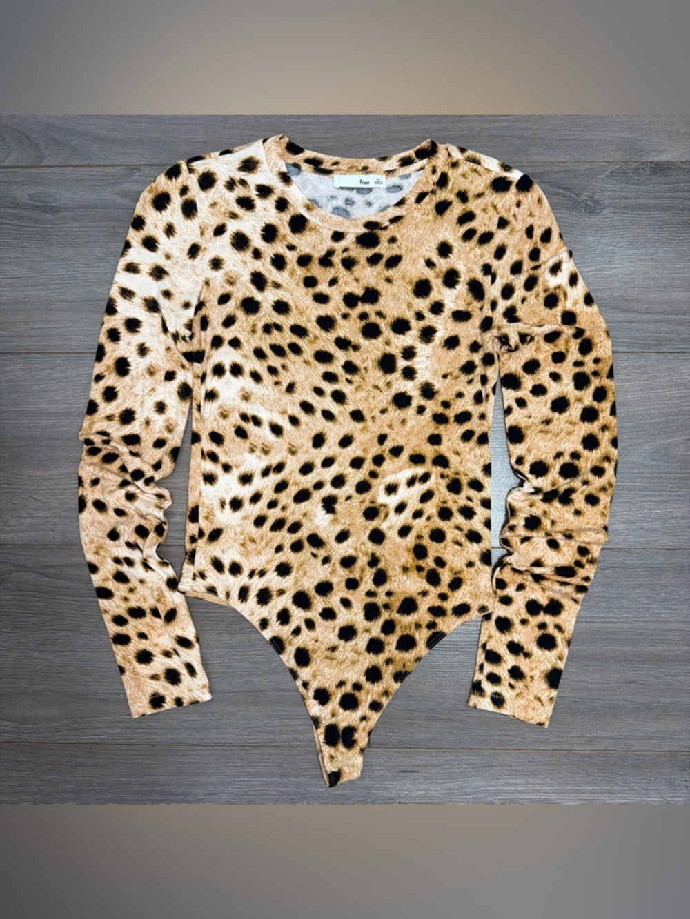 ARITZIA WILFRED leopard bodysuit-NEW